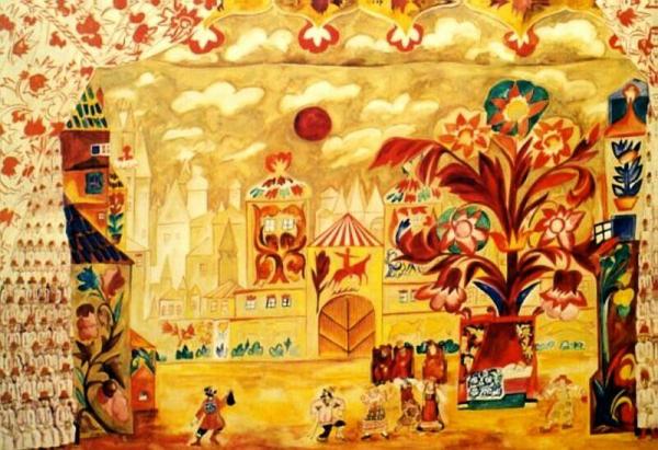 Cockerel by Natalia Goncharova