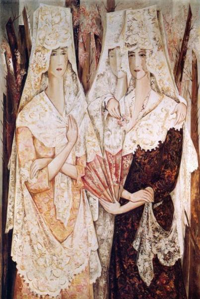 Spanish Women by Natalia Goncharova