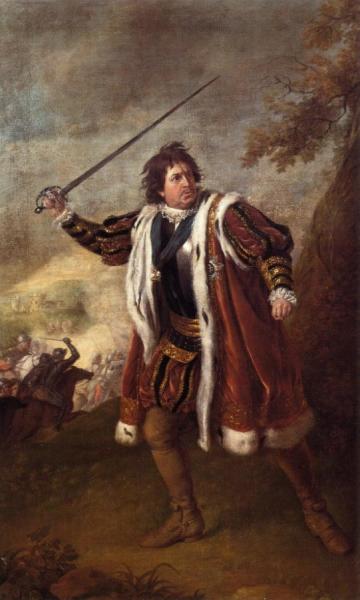 Nathaniel Dance Portrait Of David Garrick As Richard Iii