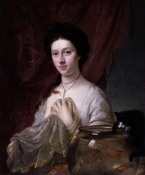 Kitty Fisher by Nathaniel Hone, R.a.