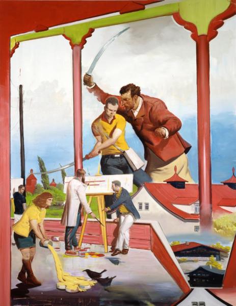 Neo Rauch Abstraktion