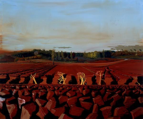 Acker by Neo Rauch Oil Painting Reproductions