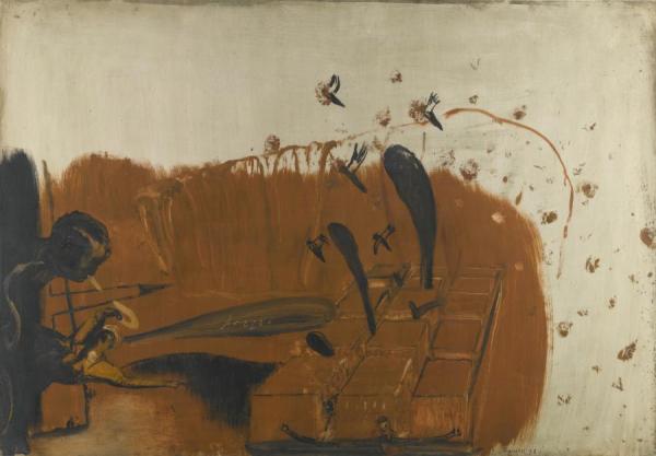 Arezzo I,expulsion Of The Demons by Neo Rauch