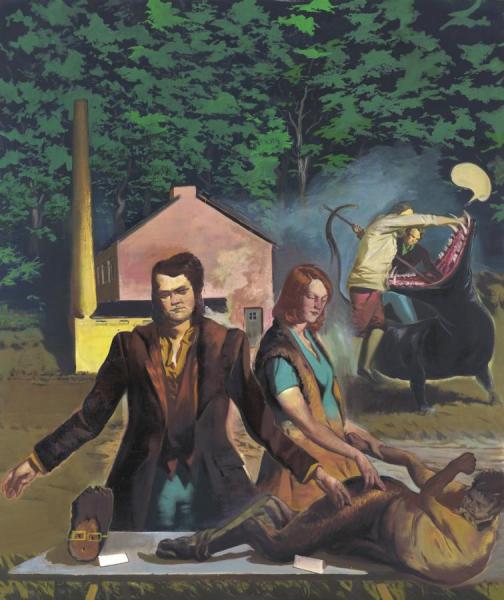 Das Angebot by Neo Rauch Oil Painting Reproductions