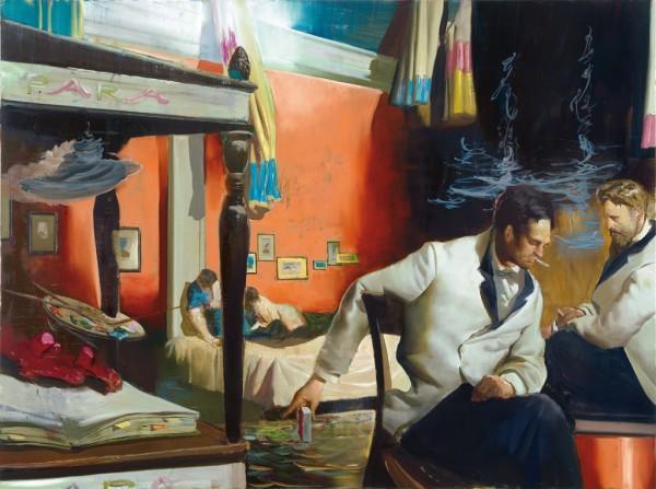 Der Nächste Zug by Neo Rauch