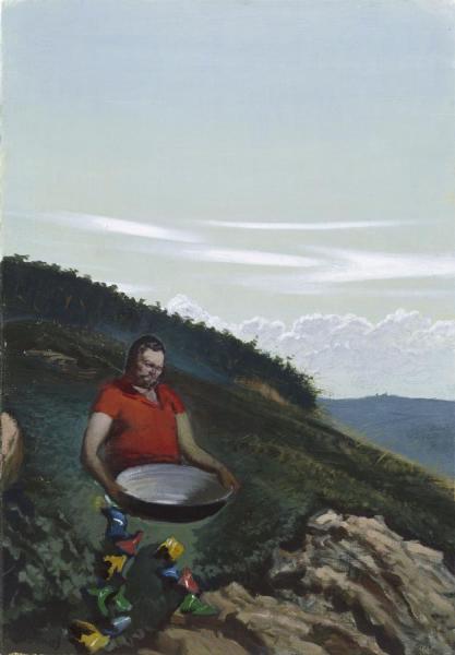 Der Schütter,2009 by Neo Rauch