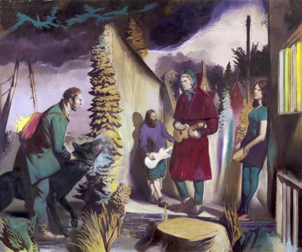 Die Fremde by Neo Rauch