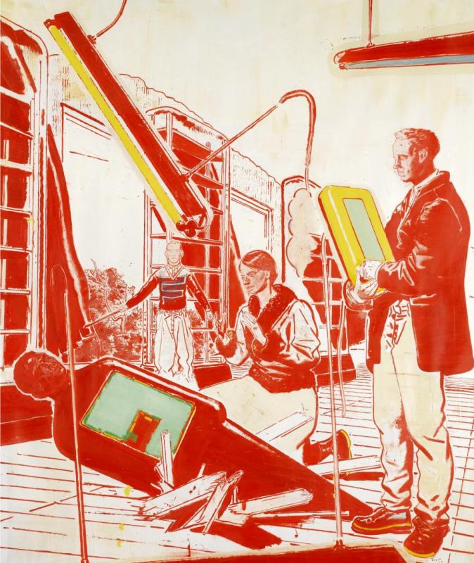 Einbruch by Neo Rauch