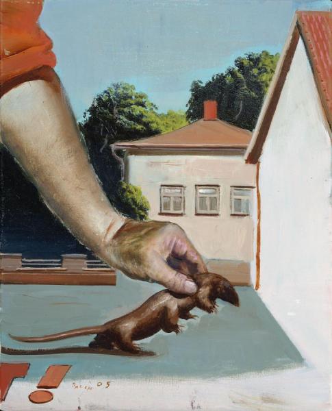 Halt,2005 by Neo Rauch