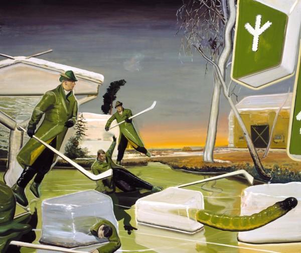 Hatz by Neo Rauch Oil Painting Reproductions