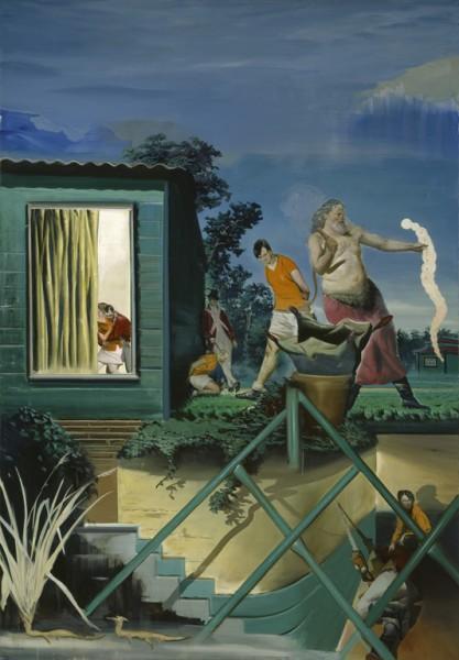 Loesung by Neo Rauch Oil Painting Reproductions