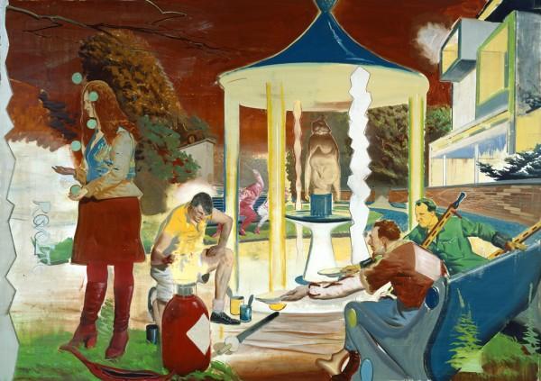 Revolte by Neo Rauch Oil Painting Reproductions