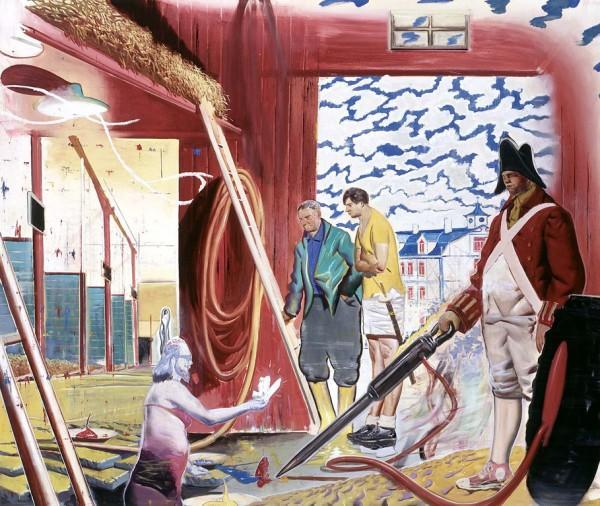 Scheune by Neo Rauch