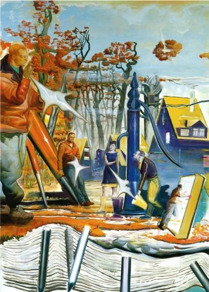 Neo Rauch Waldsiedlung