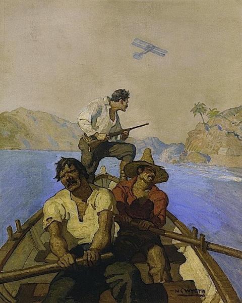 Adventurers by Newell Convers Wyeth