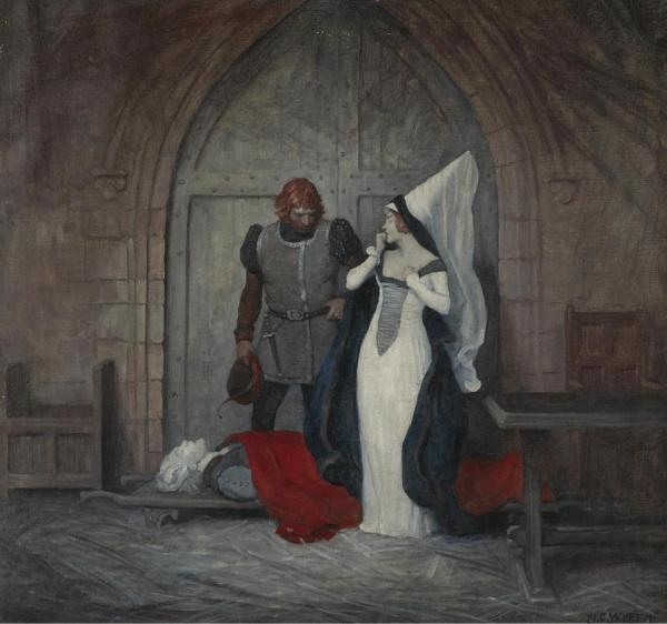 At Daybreak by Newell Convers Wyeth