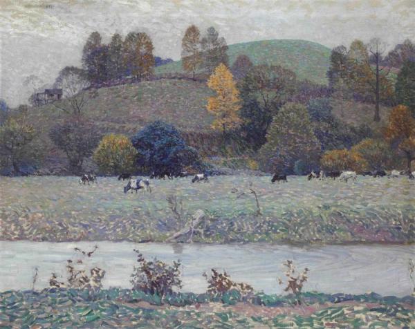 Forsythe's Hill by Newell Convers Wyeth