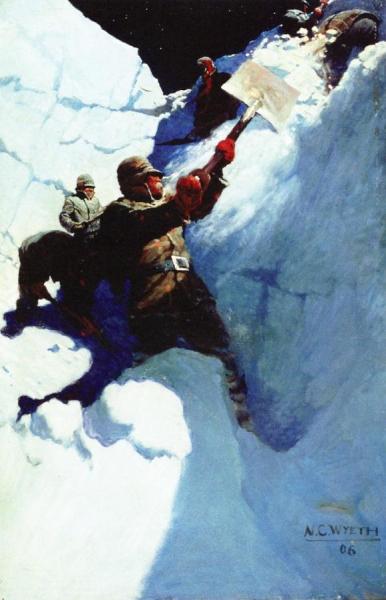 From An Upper Snow Platform by Newell Convers Wyeth