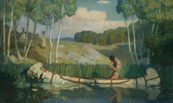 Indian Love Call by Newell Convers Wyeth