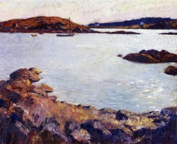 Maine Seascape by Newell Convers Wyeth
