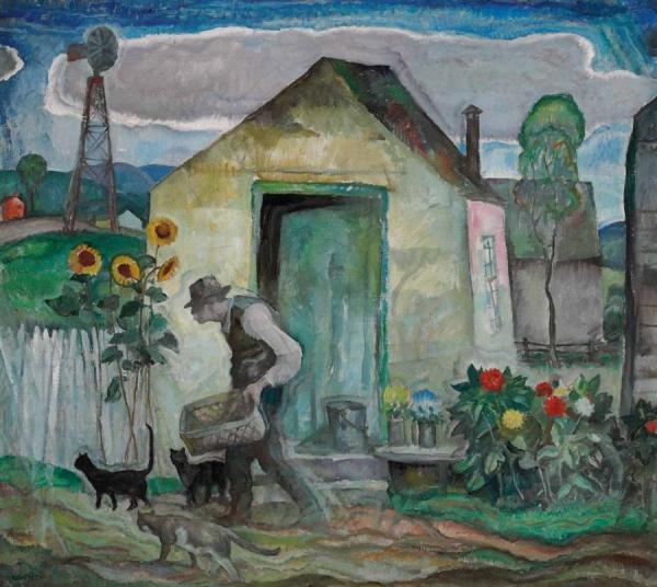 Old Albert by Newell Convers Wyeth Oil Painting Reproductions