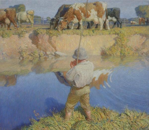 September Afternoon by Newell Convers Wyeth