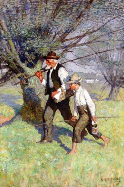 The Call Of Spring by Newell Convers Wyeth