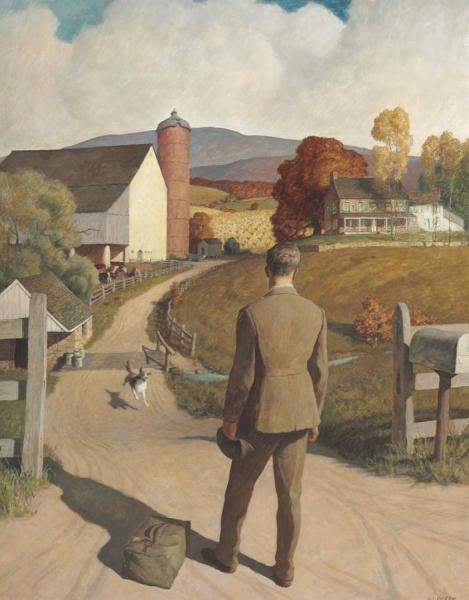 The Homecoming by Newell Convers Wyeth
