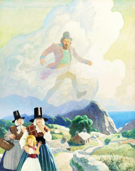 The Man Of Wales by Newell Convers Wyeth
