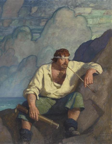 The Sea-spider by Newell Convers Wyeth