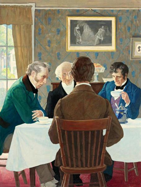 Thoreau And The Three Reformers by Newell Convers Wyeth