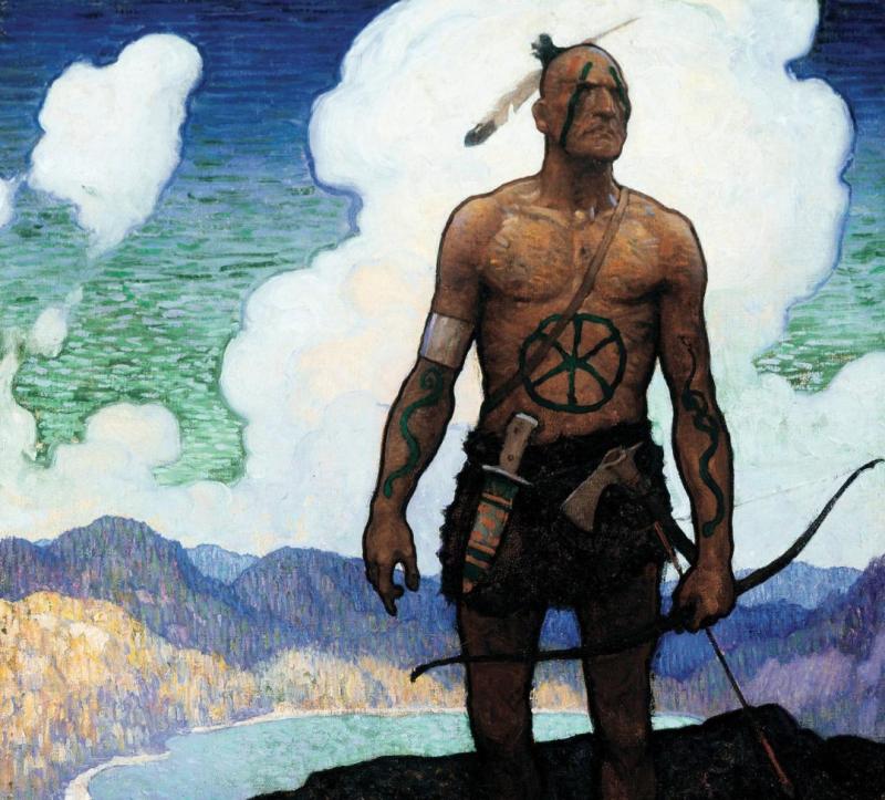 The Last Of The Mohicans, 1919 by Newell Convers Wyeth