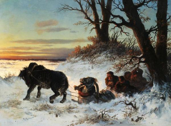 A Difficult Journey by Nicholai Egorovich Sverchkov