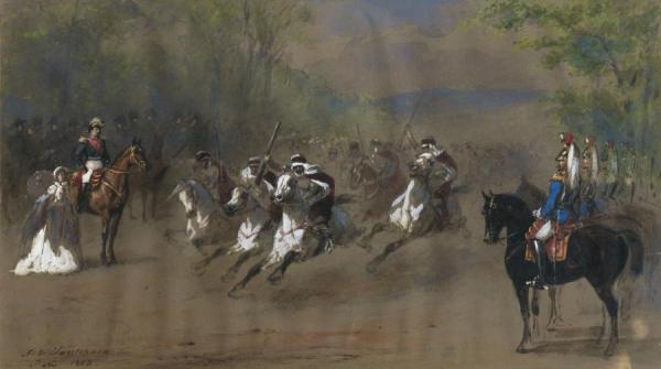 Parade by Nicholai Egorovich Sverchkov