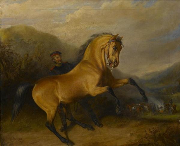 The Startled Steed by Nicholai Egorovich Sverchkov