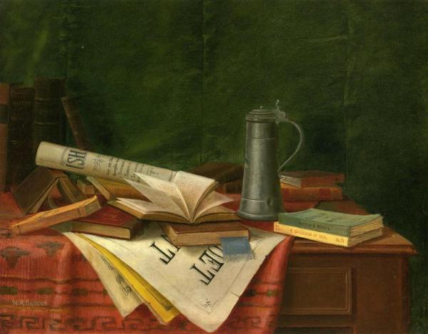 Tabletop Still Life by Nicholas Alden Brooks
