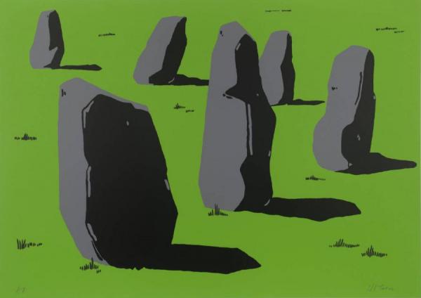 Nicholas Monro Stone Circle,1970