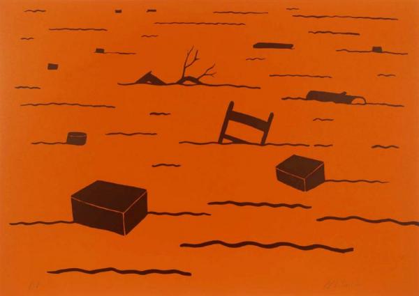Nicholas Monro The Flood,1971
