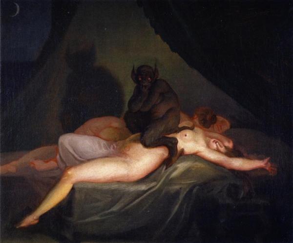 The Nightmare by Nicolai Abraham Abildgaard Oil Painting Reproductions