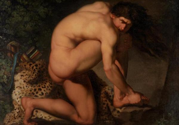 The Wounded Philoctet (den Sårede Filoktet) by Nicolai Abraham Abildgaard