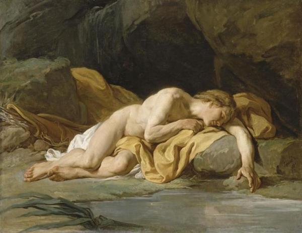 Narcissus by Nicolas Bernard Lépicié
