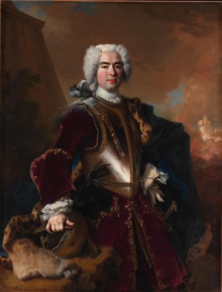 André François Alloys De Theys D'herculais by Nicolas De Largillierre