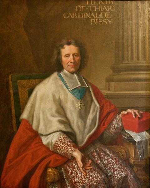 Cardinal Henri-pons De Thiard De Bissy by Nicolas De Largillierre