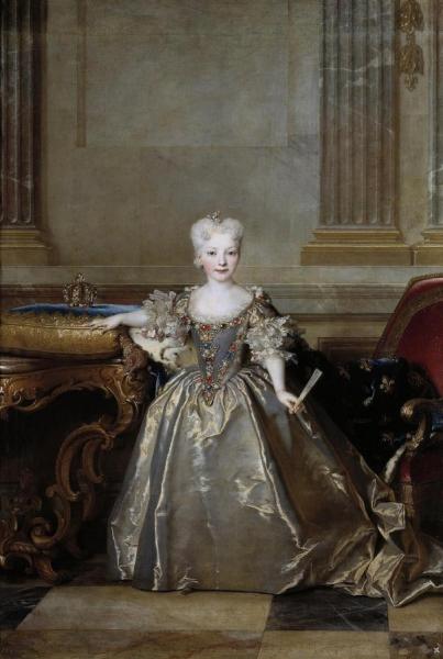 Infanta Mariana Victoria Of Spain by Nicolas De Largillierre