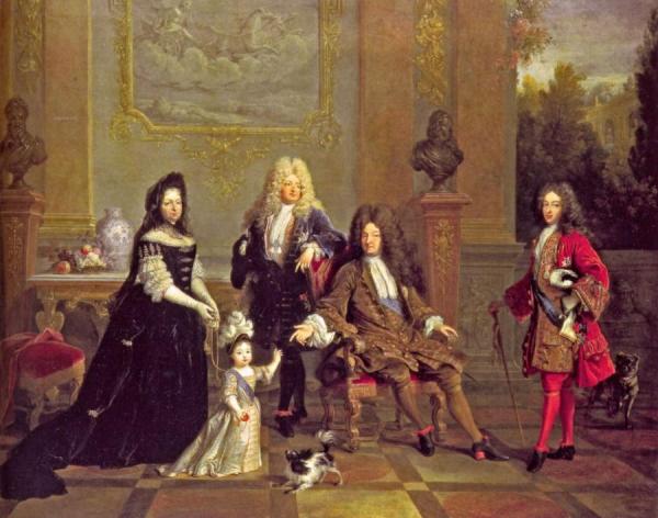 Nicolas De Largillierre Louis Xiv And His Family