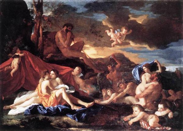 Acis And Galatea by Nicolas Poussin
