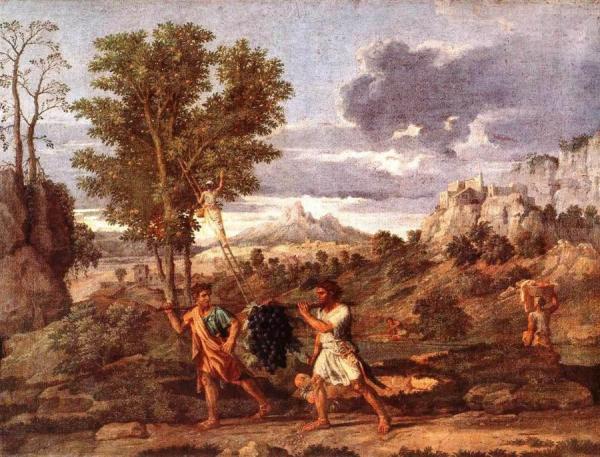Autumn by Nicolas Poussin Oil Painting Reproductions