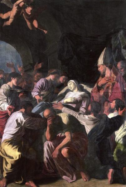 Death Of The Virgin by Nicolas Poussin