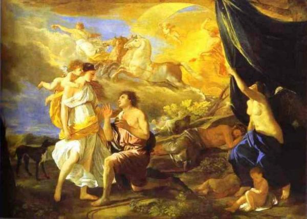 Diana And Endymion by Nicolas Poussin Oil Painting Reproductions