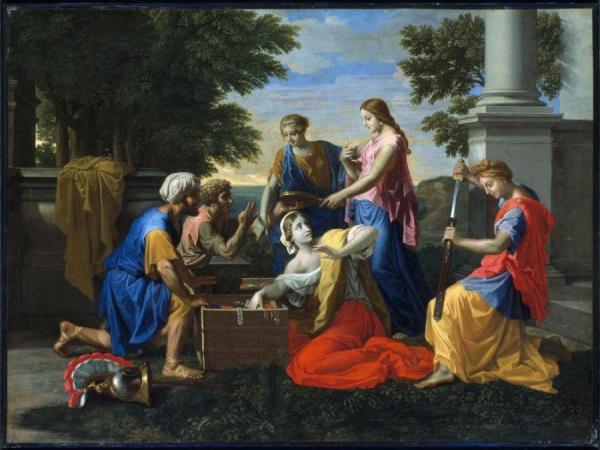 Discovery Of Achilles On Skyros by Nicolas Poussin